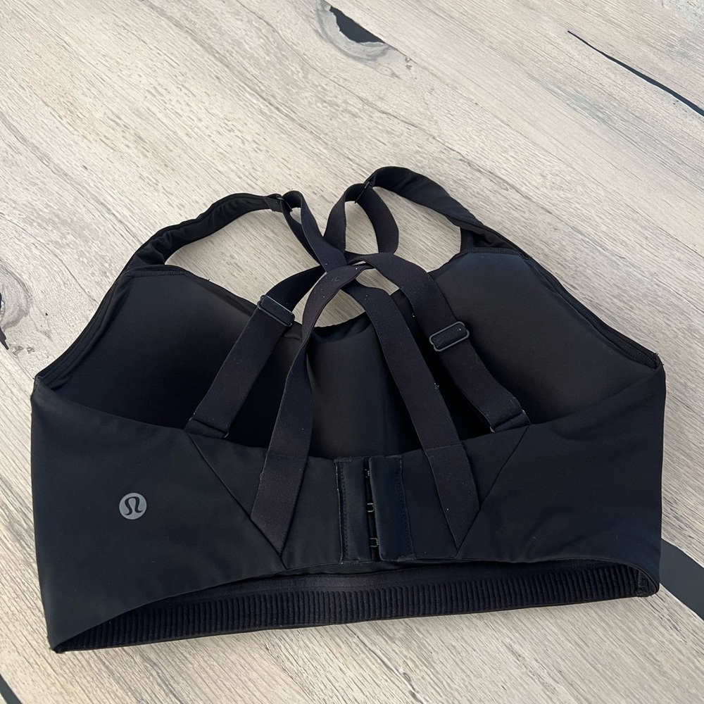 Lululemon Energy Bra *High Support Size 34DD Black - Picture 3 of 10